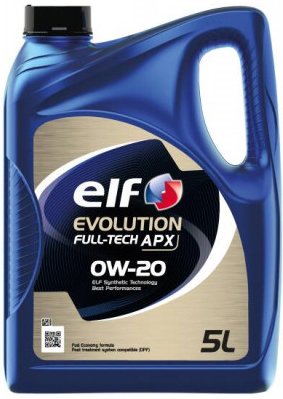 

Моторное масло Elf Elf Evolution Full-Tech APX 0W-20 5л