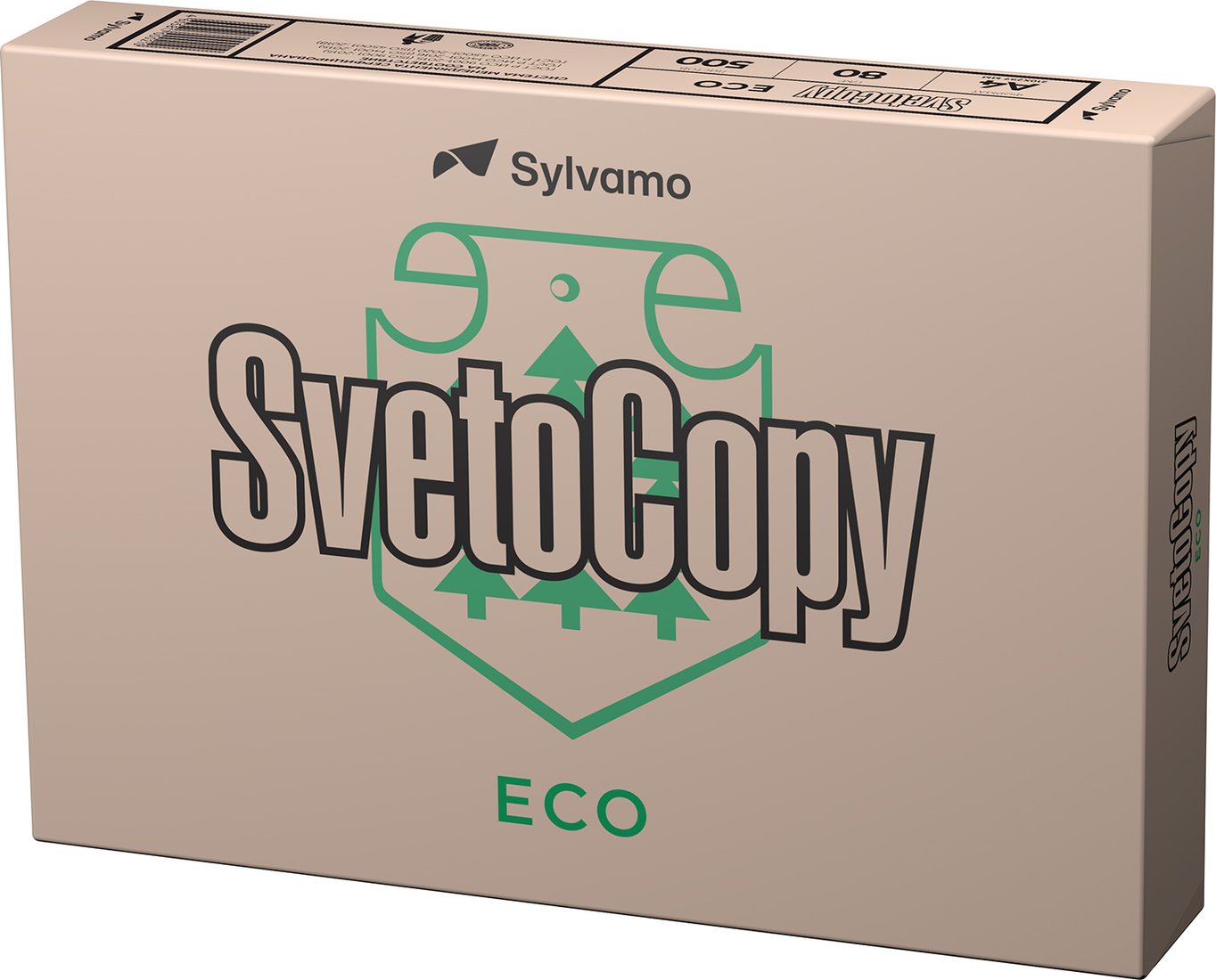 

Офисная бумага SvetoCopy ECO A4 (80 г/м2, 500 листов)