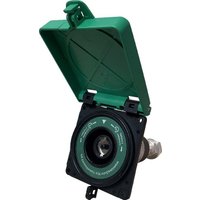 Розетка промышленная КС YHT BX3 0400G03 1Р 400А 1000В IP68 0400G03 (зеленый)