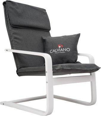 

Интерьерное кресло Calviano Soft 1 (серый)