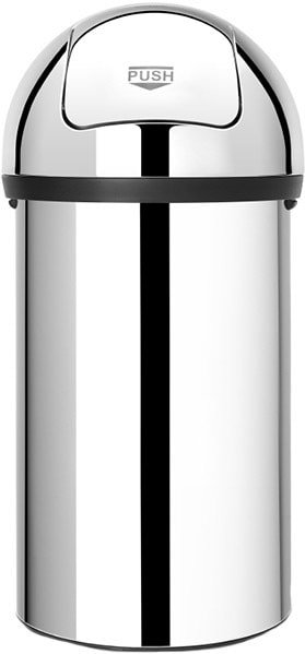 

Мусорное ведро Brabantia Push Bin 60 л (стальной матовый)