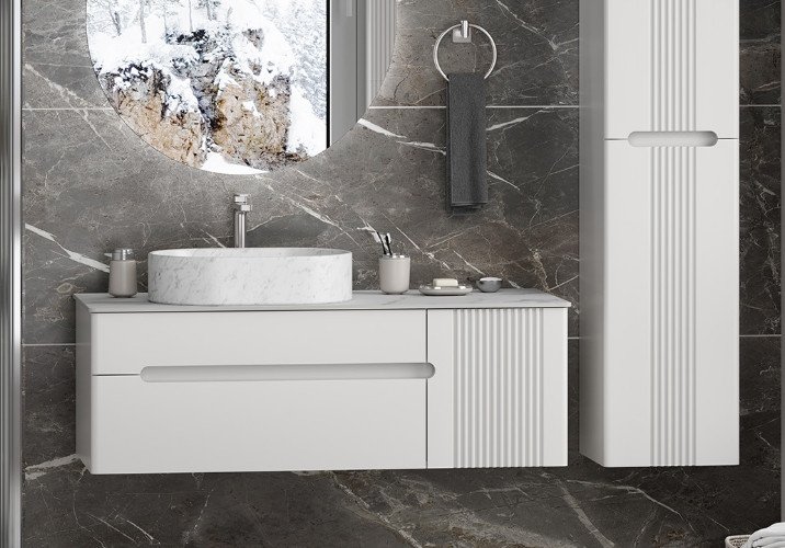 

Brevita Тумба с умывальником Pallisandro 120 PAL-50120-501П2Я+PA01-120