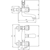Смеситель Deante Teno BON 011D