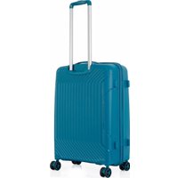 Чемодан-спиннер 4 ROADS 8001-M 65 см (петролеум)