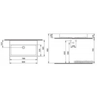 Умывальник Bocchi Milano 1377-001-0125