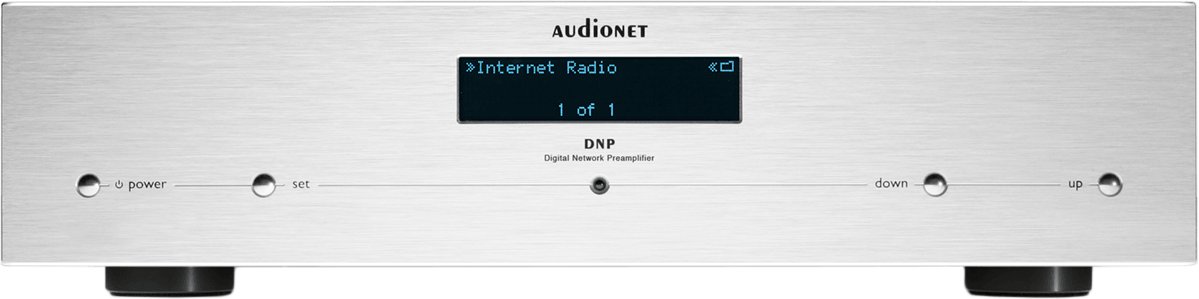 

Предусилитель с сетевым плеером Audionet DNP (серебристый, синяя индикация)