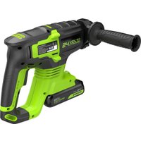 Перфоратор Greenworks GD24SDS2 3803007CUA (с 1-им АКБ)