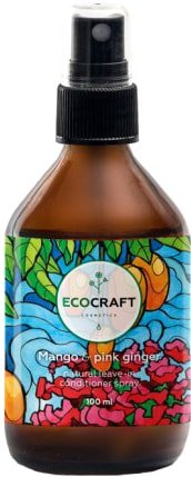 

Кондиционер EcoCraft Несмываемый спрей-кондиционер Манго и розовый имбирь 100 мл