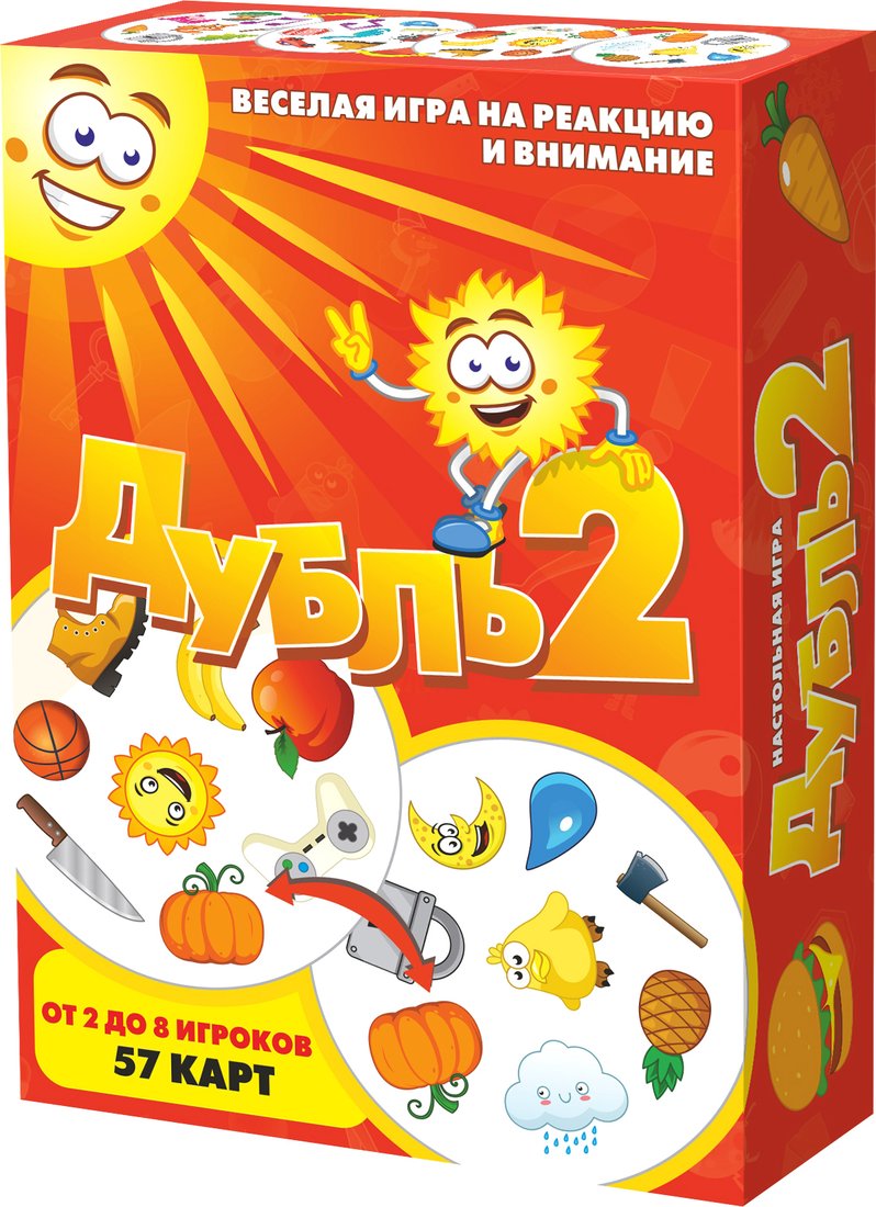 

Настольная игра Нескучные игры Дубль 2 112233