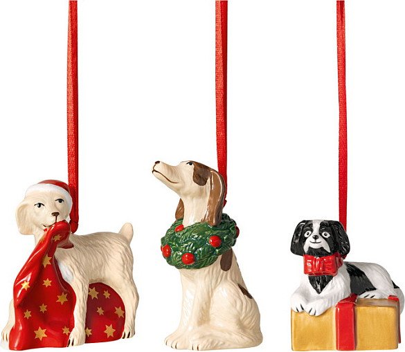 

Елочная игрушка Villeroy & Boch Nostalgic Ornaments 14-8331-6692 (3шт)