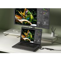 Док-станция Satechi 7-in-1 USB-C Slim Multiport Adapter with Ethernet ST-P7SK (черный)