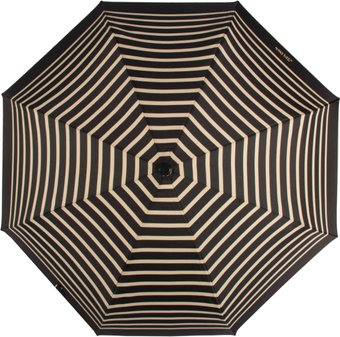 Складной зонт Jean Paul Gaultier 207-OC Stripes Noir/Crema