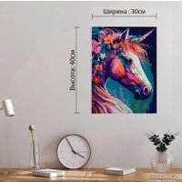 Картина по номерам Red Panda Волшебный единорог p55000