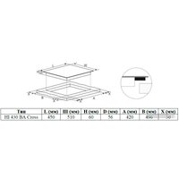 Варочная панель Weissgauff HI 430 BA Cross