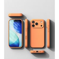 Чехол для телефона Ringke Silicone Magnetic для iPhone 17 Pro Max (Tangerine)