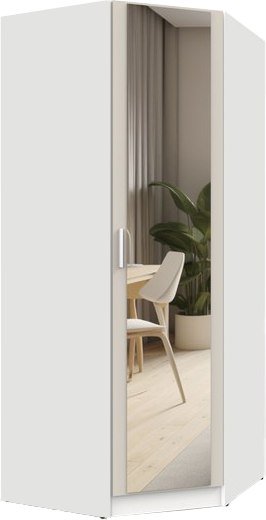 

Шкаф распашной Интермебель Марсель 1 зеркало МР-10 (кашемир)