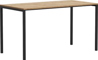 Стол Crafto Рон Лофт 05 138x70x75 (черный/дуб)