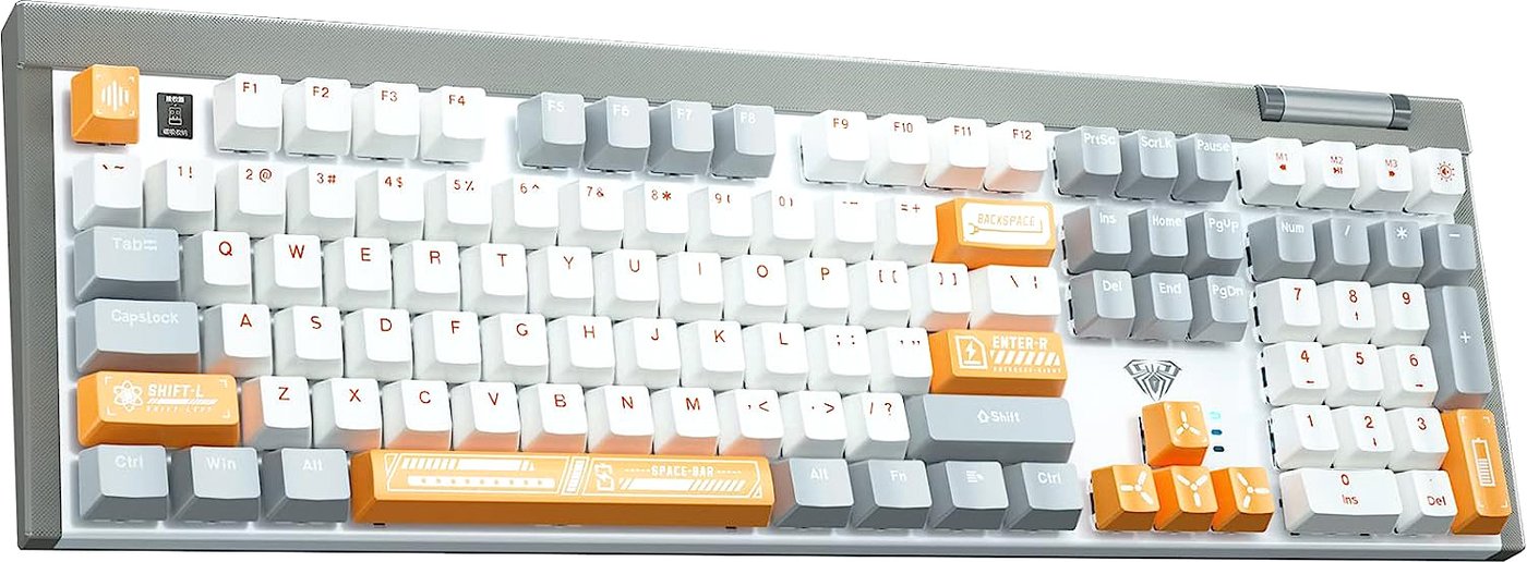 

Клавиатура AULA F3050 (с серыми кнопками, Blue Switch)