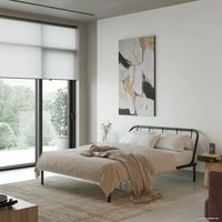 Кровать Домаклево Мира 160x200 (черный)