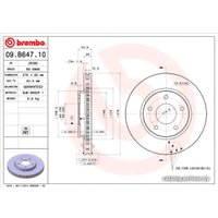  Brembo 09B64710