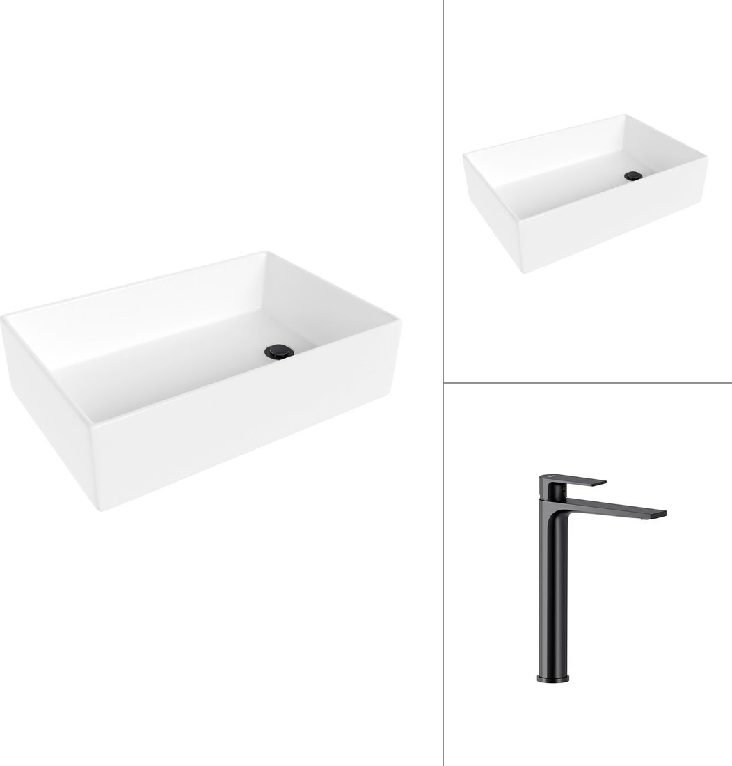 

Умывальник Lauter 21518-1 + Reef 21CK8678BS