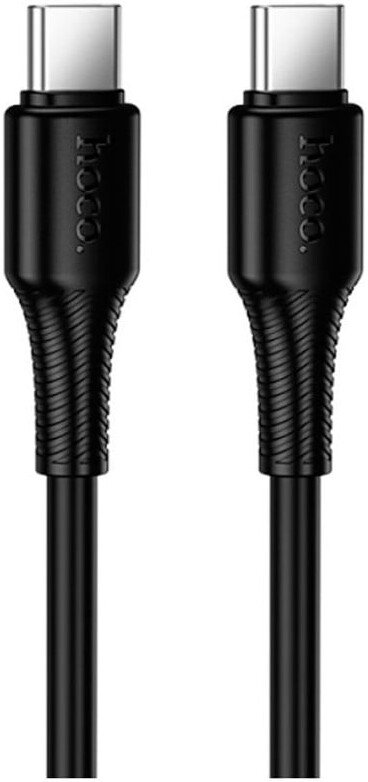 

Кабель Hoco X120 USB Type-C - USB Type-C (1 м, черный)