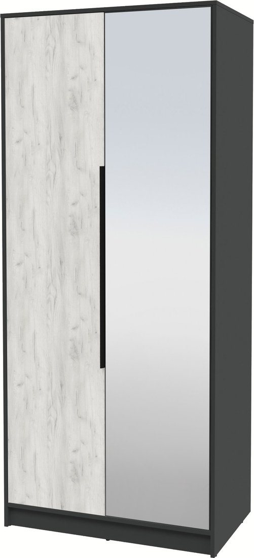 

Шкаф-купе Интерлиния Концепт КТ-Ш2з (дуб белый/антрацит)