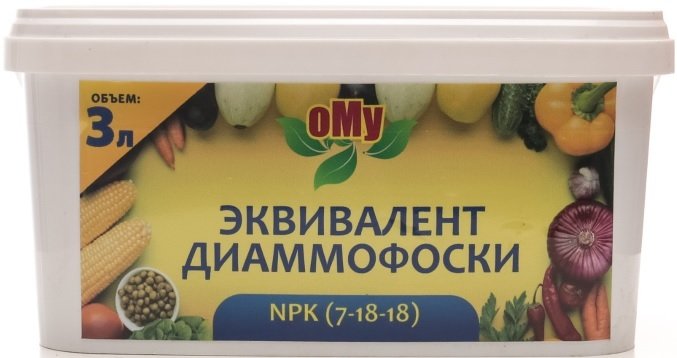 

Удобрение Буйские удобрения ОМУ Эквивалент диаммофоска (3 л)