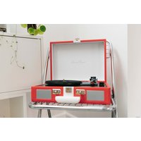 Виниловый проигрыватель Lenco TT-110 (красный/белый)