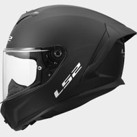 Мотошлем LS2 FF820 Rapid III Solid (XL, черный матовый)