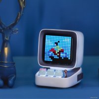 Беспроводная колонка Divoom Ditoo (розовый)