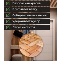 Придверный коврик Blabar Принт-36 50x80см 93658