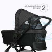 Универсальная коляска Tomix Walker BD101B (2 в 1, black)