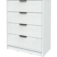 Комод Интерлиния Концепт КТ-К80 Глосс (белый платинум/дуб полярный)