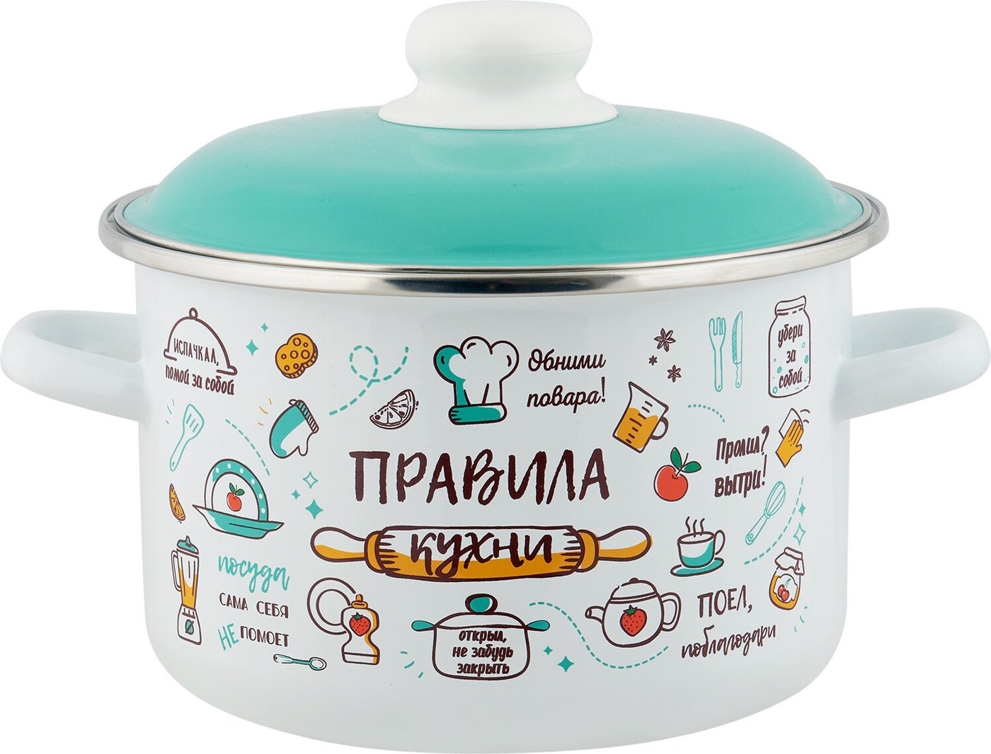 Кастрюля Appetite Правила кухни 6RD181M