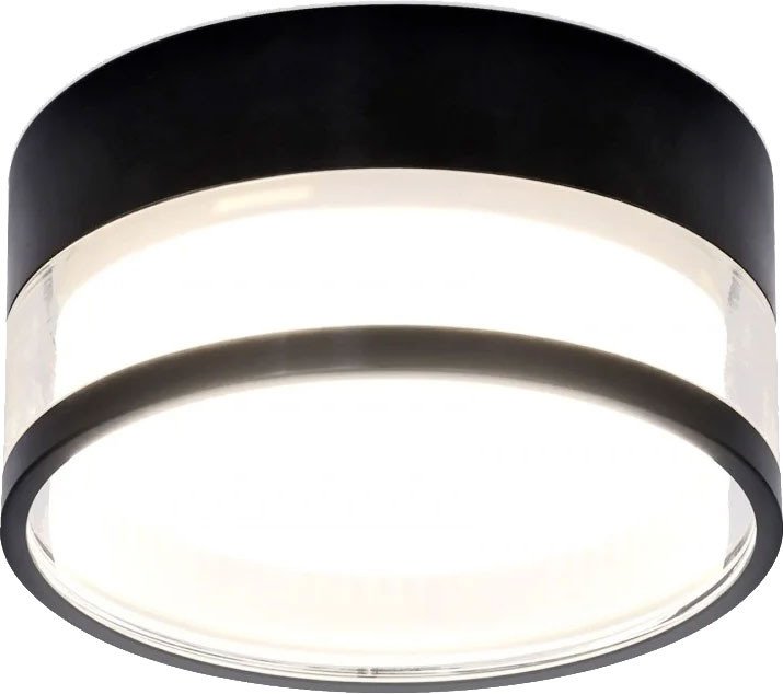 

Точечный светильник Ambrella light TN5506 SBK/CL (черный песок/прозрачный)