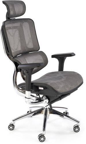 Офисное кресло Halmar Ethan (серый)/черный)