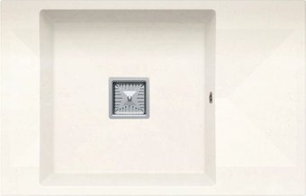 Кухонная мойка Polygran Blade 780 (белый хлопок)