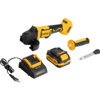 Угловая шлифмашина Denzel AGH-BL-20-125 (с 1-им АКБ)