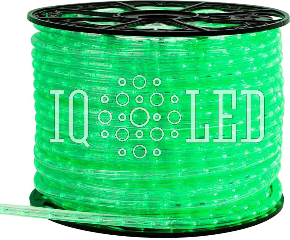 Дюралайт IQLED зеленый 220V, 36 LED/m, 100m (1 м)