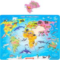 Мозаика/пазл Мастер Вуд Мир животных DMG