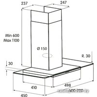 Кухонная вытяжка Jetair Molly P 90 INX (PRF0004050)