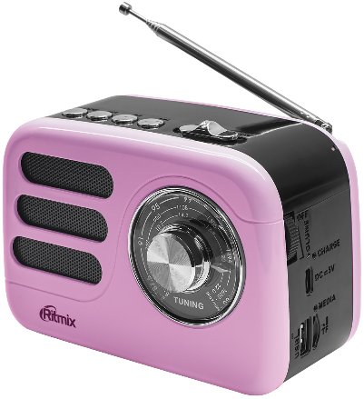 

Радиоприемник Ritmix RPR-033 (розовый)