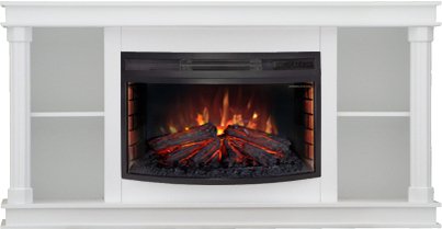 

Каминокомплект Smolcom Brittany FS25 с RealFlame FireField 25 S IR (бьянко белый)