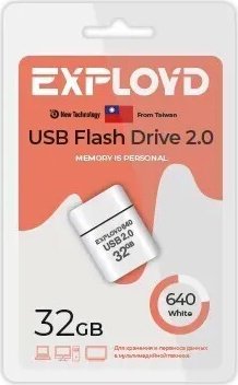 

USB Flash Exployd 640 32GB (белый)