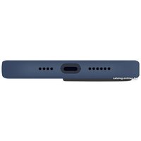 Чехол для телефона Uniq LINO Blue (Magsafe) для iPhone 15 Pro Max IP6.7P(2023)-LINOHMBLU