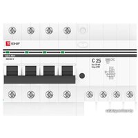 Дифференциальный автомат EKF PROxima АД-4 25А30мА DA4-25-30-pro
