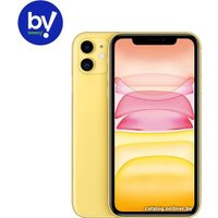 Смартфон Apple iPhone 11 64GB Восстановленный by Breezy, грейд B (желтый)