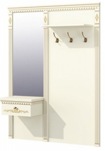 Вешалка для одежды Неман мебель Версаль МН-030-02 (кремовый)