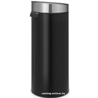 Мусорное ведро Brabantia Touch Bin New 30 л (черный/стальной)